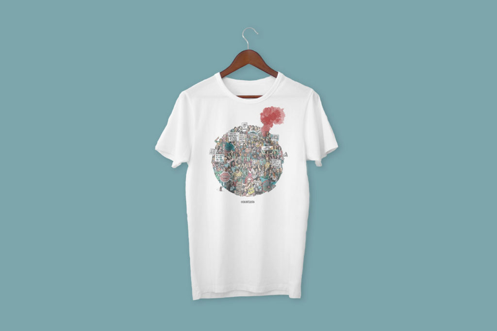 Camiseta Lucha Antifascista
