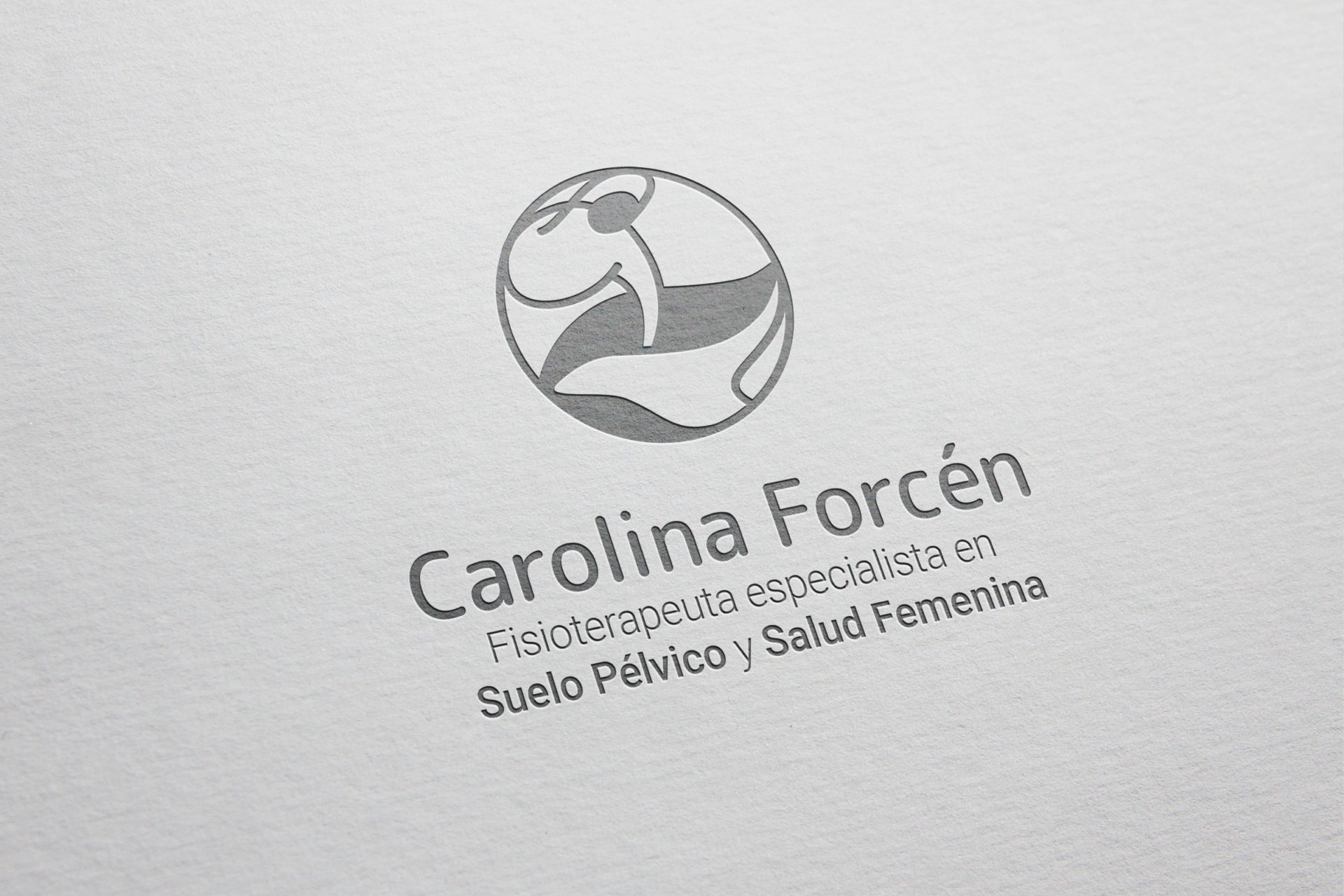 Logotipo Carolina Forcén especialista en fisioterapia de suelo pélvico