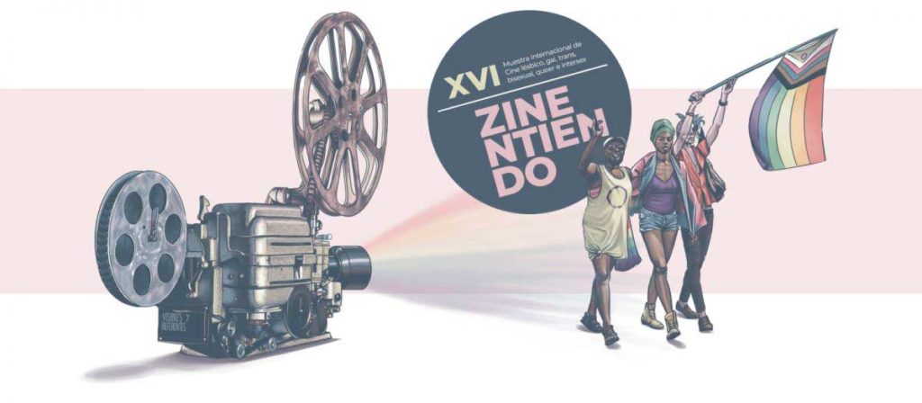 Diseño campaña Zinentiendo LGTBIQ+ por Eva Cortés Ilustra