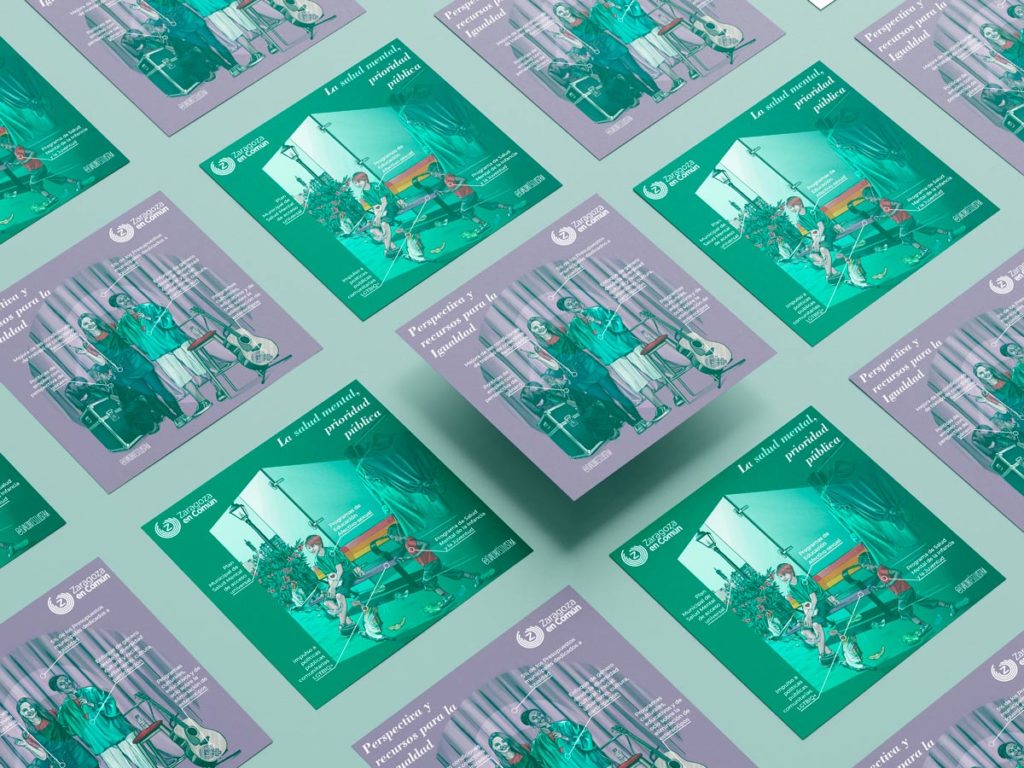 dos de las cinco infografías el programa electoral de ZEC dibujado por Eva Cortés